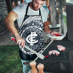 Personalized Carlton Blues Polynesian Apron Tribal Chest and Sleeve Tattoo Heritage Warrior