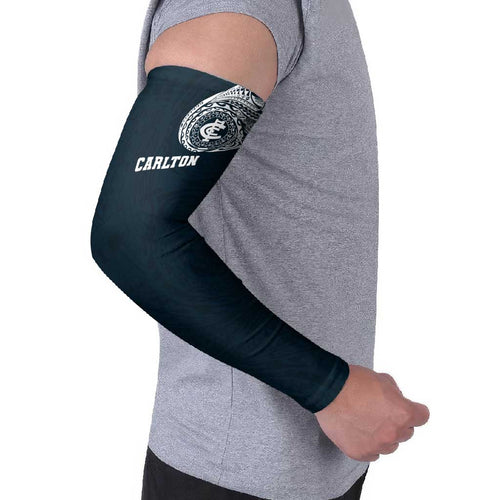 Personalized Carlton Blues Polynesian Arm Sleeves Tribal Chest and Sleeve Tattoo Heritage Warrior