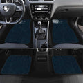 Personalized Carlton Blues Polynesian Car Mats Tribal Chest and Sleeve Tattoo Heritage Warrior