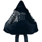 Personalized Carlton Blues Polynesian Cloak Tribal Chest and Sleeve Tattoo Heritage Warrior