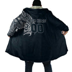 Personalized Carlton Blues Polynesian Cloak Tribal Chest and Sleeve Tattoo Heritage Warrior