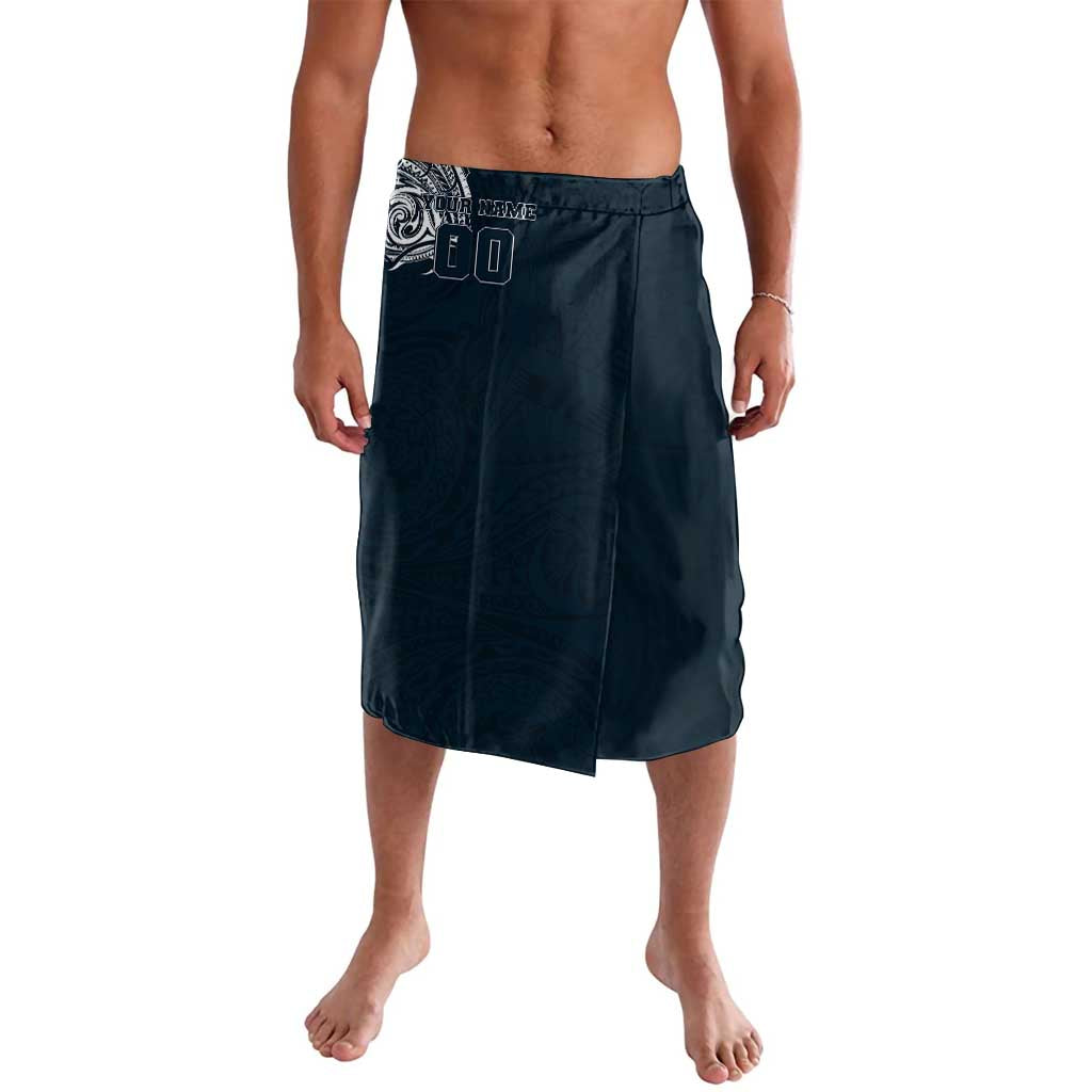 Personalized Carlton Blues Polynesian Lavalava Tribal Chest and Sleeve Tattoo Heritage Warrior