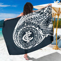 Personalized Carlton Blues Polynesian Sarong Tribal Chest and Sleeve Tattoo Heritage Warrior