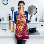 Personalized Brisbane Lions Polynesian Apron Tribal Chest and Sleeve Tattoo Heritage Warrior