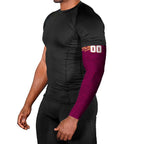 Personalized Brisbane Lions Polynesian Arm Sleeves Tribal Chest and Sleeve Tattoo Heritage Warrior