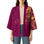Personalized Brisbane Lions Polynesian Kimono Tribal Chest and Sleeve Tattoo Heritage Warrior