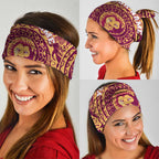Personalized Brisbane Lions Polynesian Neck Gaiter Tribal Chest and Sleeve Tattoo Heritage Warrior