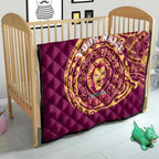 Personalized Brisbane Lions Polynesian Quilt Tribal Chest and Sleeve Tattoo Heritage Warrior