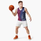 Personalised Western Bulldogs Mascot Basketball Jersey Polynesian Tribal Pattern Bold Bulldog Football