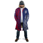 Personalised Western Bulldogs Mascot Cloak Polynesian Tribal Pattern Bold Bulldog Football