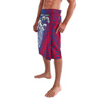 Personalised Western Bulldogs Mascot Lavalava Polynesian Tribal Pattern Bold Bulldog Football