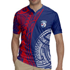 Personalised Western Bulldogs Mascot Rugby Jersey Polynesian Tribal Pattern Bold Bulldog Football