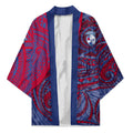 Custom Western Bulldogs Mascot Kimono Polynesian Tribal Swirl Dynamic - Bulldog Football