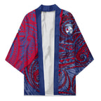 Custom Western Bulldogs Mascot Kimono Polynesian Tribal Swirl Dynamic - Bulldog Football