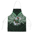 Custom South Sydney Rabbitohs Rugby Apron Rabbit Warrior Polynesia Islander Rugby Mascot