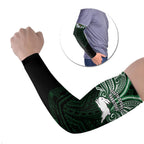 Custom South Sydney Rabbitohs Rugby Arm Sleeves Rabbit Warrior Polynesia Islander Rugby Mascot
