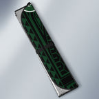 Custom South Sydney Rabbitohs Rugby Auto Sun Shade Rabbit Warrior Polynesia Islander Rugby Mascot