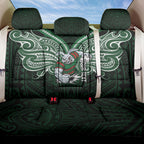 Custom South Sydney Rabbitohs Rugby Back Car Seat Cover Rabbit Warrior Polynesia Islander Rugby Mascot