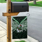 Custom South Sydney Rabbitohs Rugby Garden Flag Rabbit Warrior Polynesia Islander Rugby Mascot