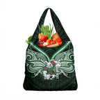 Custom South Sydney Rabbitohs Rugby Grocery Bag Rabbit Warrior Polynesia Islander Rugby Mascot