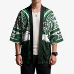 Custom South Sydney Rabbitohs Rugby Kimono Rabbit Warrior Polynesia Islander Rugby Mascot
