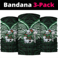 Custom South Sydney Rabbitohs Rugby Neck Gaiter Rabbit Warrior Polynesia Islander Rugby Mascot