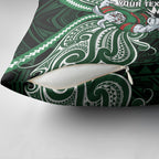 Custom South Sydney Rabbitohs Rugby Pillow Cover Rabbit Warrior Polynesia Islander Rugby Mascot