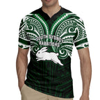 Custom South Sydney Rabbitohs Rugby Rugby Jersey Rabbit Warrior Polynesia Islander Rugby Mascot