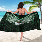 Custom South Sydney Rabbitohs Rugby Sarong Rabbit Warrior Polynesia Islander Rugby Mascot