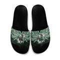 Custom South Sydney Rabbitohs Rugby Slide Sandals Rabbit Warrior Polynesia Islander Rugby Mascot