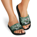 Custom South Sydney Rabbitohs Rugby Slide Sandals Rabbit Warrior Polynesia Islander Rugby Mascot