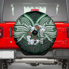 Custom South Sydney Rabbitohs Rugby Spare Tire Cover Rabbit Warrior Polynesia Islander Rugby Mascot