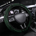 South Sydney Rabbitohs Rugby Steering Wheel Cover Rabbit Warrior Polynesia Islander Rugby Mascot