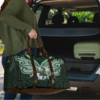 Custom South Sydney Rabbitohs Rugby Travel Bag Rabbit Warrior Polynesia Islander Rugby Mascot
