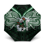 Custom South Sydney Rabbitohs Rugby Umbrella Rabbit Warrior Polynesia Islander Rugby Mascot
