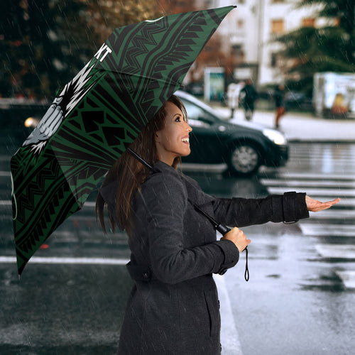 Custom South Sydney Rabbitohs Rugby Umbrella Rabbit Warrior Polynesia Islander Rugby Mascot