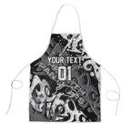 Personalized Penrith Panthers Rugby Apron Urban Street Graffiti Style - Distressed Splatter Elements