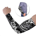 Personalized Penrith Panthers Rugby Arm Sleeves Urban Street Graffiti Style - Distressed Splatter Elements