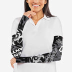 Personalized Penrith Panthers Rugby Arm Sleeves Urban Street Graffiti Style - Distressed Splatter Elements