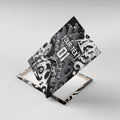 Personalized Penrith Panthers Rugby Canvas Wall Art Urban Street Graffiti Style - Distressed Splatter Elements