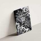 Personalized Penrith Panthers Rugby Canvas Wall Art Urban Street Graffiti Style - Distressed Splatter Elements