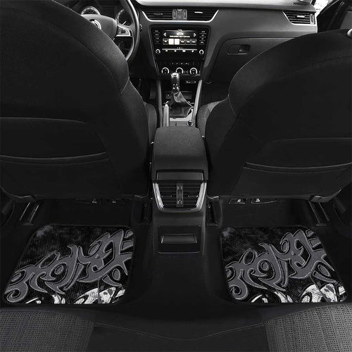 Personalized Penrith Panthers Rugby Car Mats Urban Street Graffiti Style - Distressed Splatter Elements