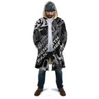 Personalized Penrith Panthers Rugby Cloak Urban Street Graffiti Style - Distressed Splatter Elements