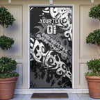 Personalized Penrith Panthers Rugby Door Cover Urban Street Graffiti Style - Distressed Splatter Elements