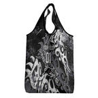 Personalized Penrith Panthers Rugby Grocery Bag Urban Street Graffiti Style - Distressed Splatter Elements