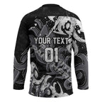 Personalized Penrith Panthers Rugby Hockey Jersey Urban Street Graffiti Style - Distressed Splatter Elements