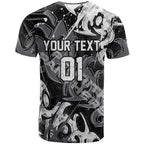 Personalized Penrith Panthers Rugby T Shirt Urban Street Graffiti Style - Distressed Splatter Elements