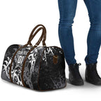 Personalized Penrith Panthers Rugby Travel Bag Urban Street Graffiti Style - Distressed Splatter Elements