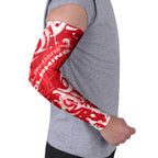 Personalized Dolphins Rugby Arm Sleeves Urban Street Graffiti Style - Distressed Splatter Elements