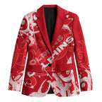Personalized Dolphins Rugby Blazer Urban Street Graffiti Style - Distressed Splatter Elements